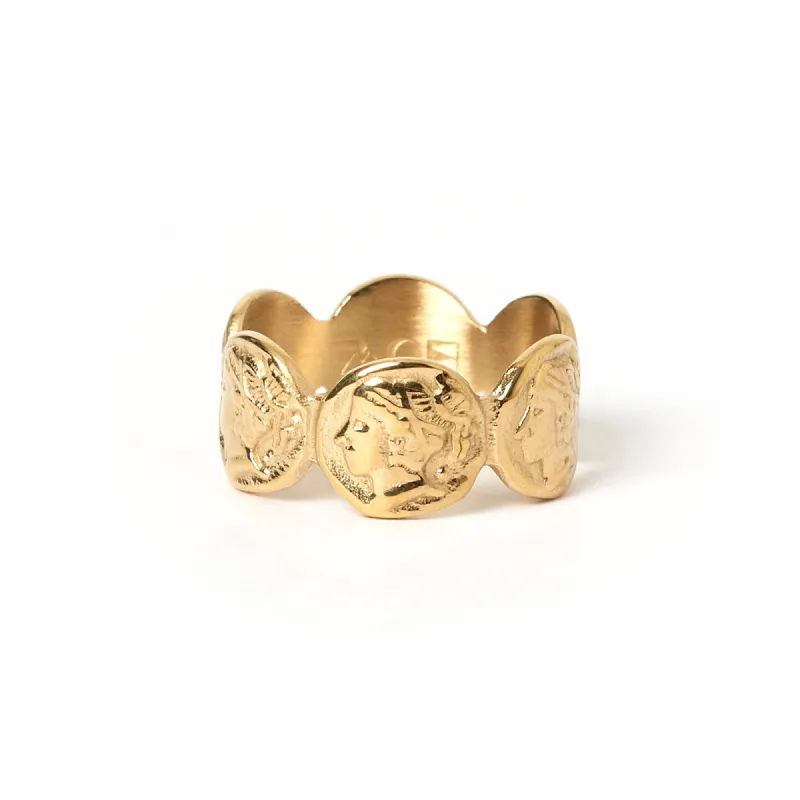 Oscar Gold Ring sold by Arms Of Eve