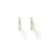 Holi Silver Huggie Earrings sold by Arms Of Eve