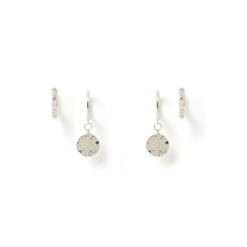 Lila Earring Stack - Silver sold by Arms Of Eve