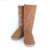 CLEARANCE CLASSIC TALL BOOTS CHESTNUT (with Swarovski design) - AU WOMEN'S 7 | MEN'S 6 sold by Australian Ugg Boots