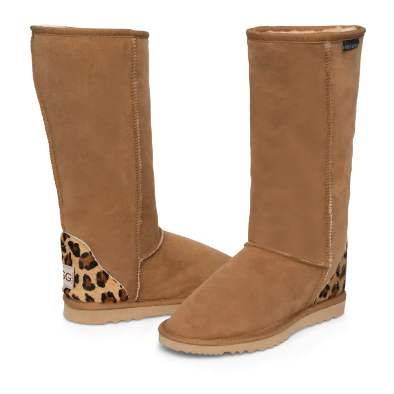 WOMEN'S SAFARI LEOPARD TALL BOOTS sold by Australian Ugg Boots