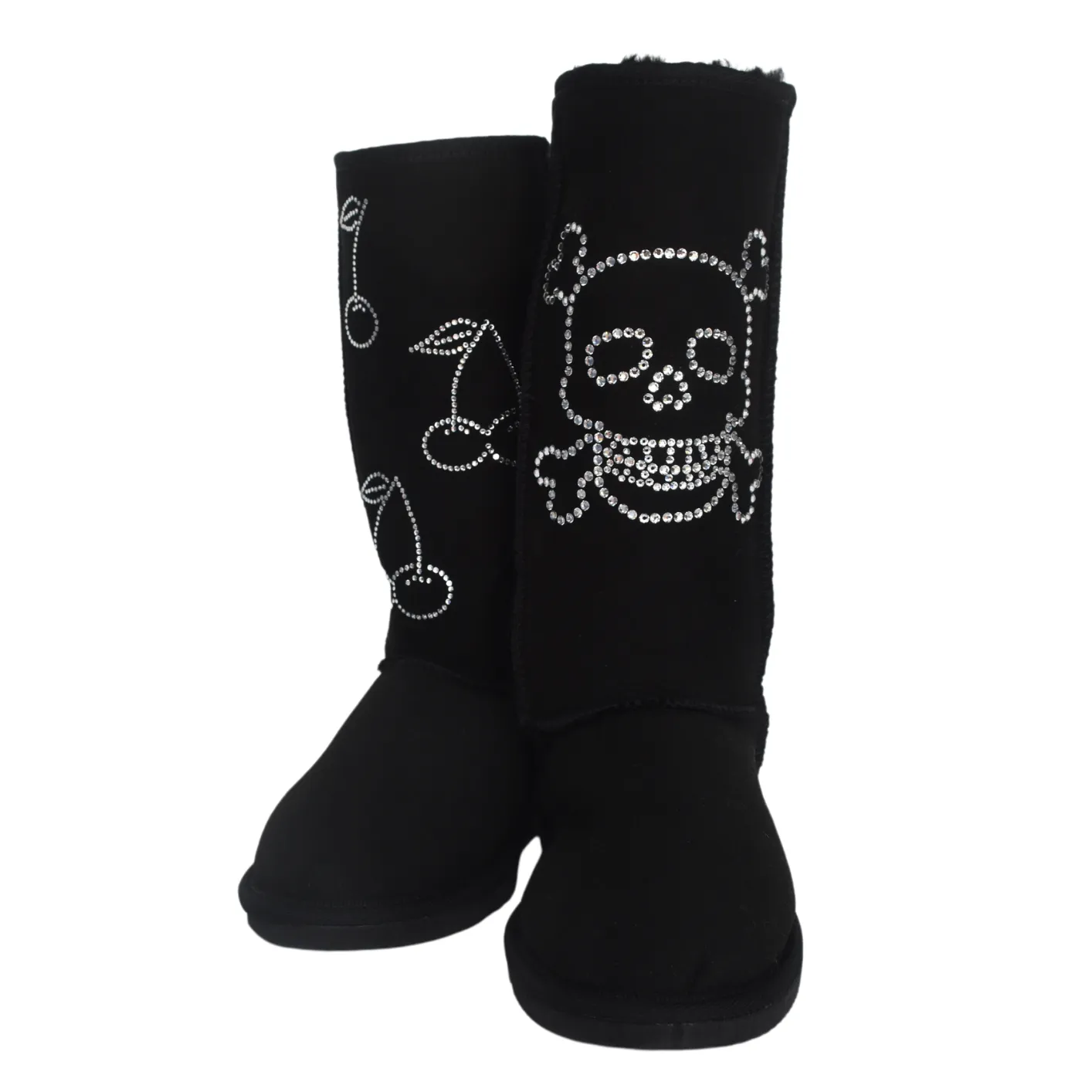CLEARANCE CLASSIC TALL BOOTS (with Swarovski skull/cherry design) - AU WOMEN'S 7 | MEN'S 6 sold by Australian Ugg Boots product image thumbnail 3