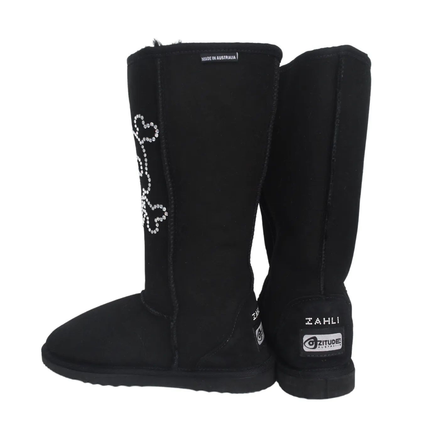 CLEARANCE CLASSIC TALL BOOTS (with Swarovski skull/cherry design) - AU WOMEN'S 7 | MEN'S 6 sold by Australian Ugg Boots product image thumbnail 2
