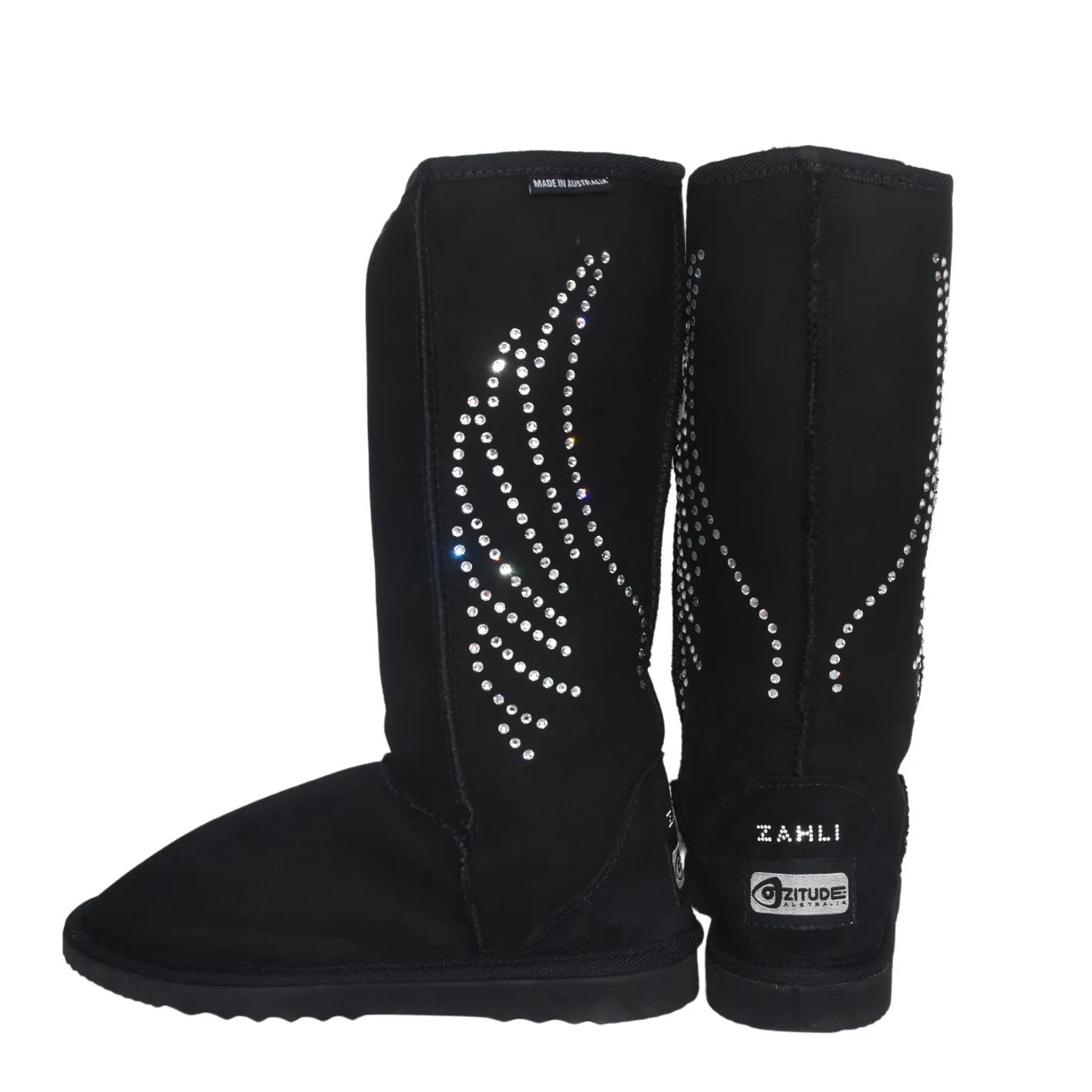 CLEARANCE CLASSIC TALL BOOTS (with Swarovski 'Wings' design) - AU WOMEN'S 7 | MEN'S 6 sold by Australian Ugg Boots
