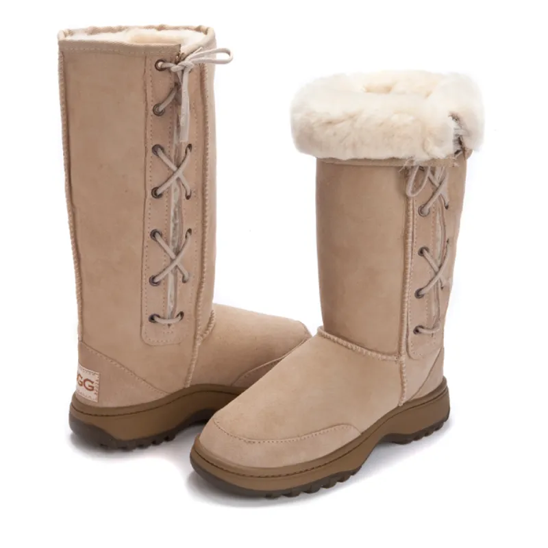 WOMEN'S OUTDOOR LACE UP TALL BOOTS sold by Australian Ugg Boots