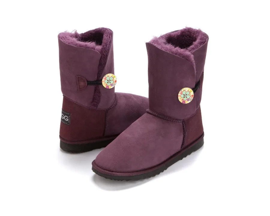 WOMEN'S BELLA FLORAL BOOTS sold by Australian Ugg Boots product image thumbnail 2