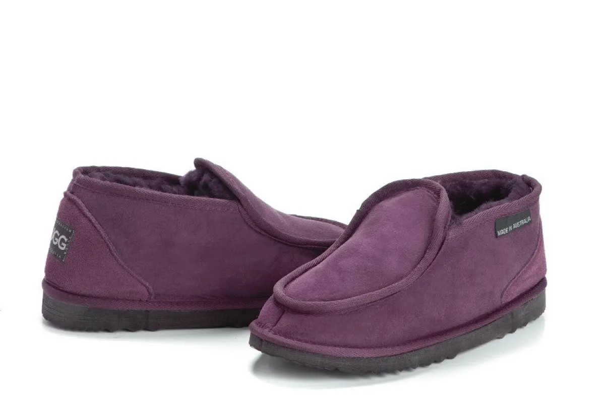 CLEARANCE MINI ALPINE SLIPPERS RAISIN - AU WOMEN'S 11 | MEN'S 10 sold by Australian Ugg Boots