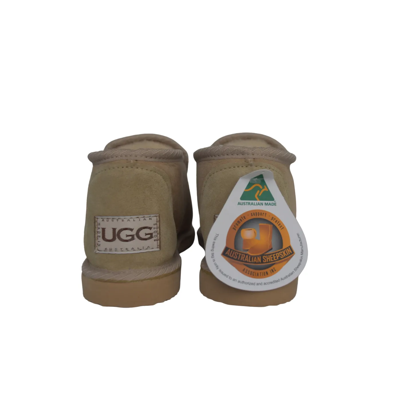 CLEARANCE MINI ALPINE SLIPPERS SAND - Women's AU6/Men's AU5 sold by Australian Ugg Boots product image thumbnail 2
