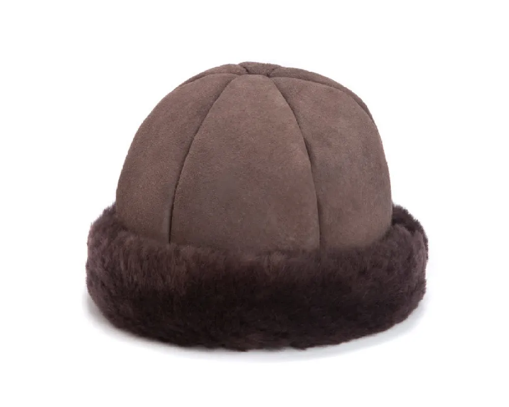CLEARANCE SHEEPSKIN HATS - CHOCOLATE MEDIUM 58cm sold by Australian Ugg Boots