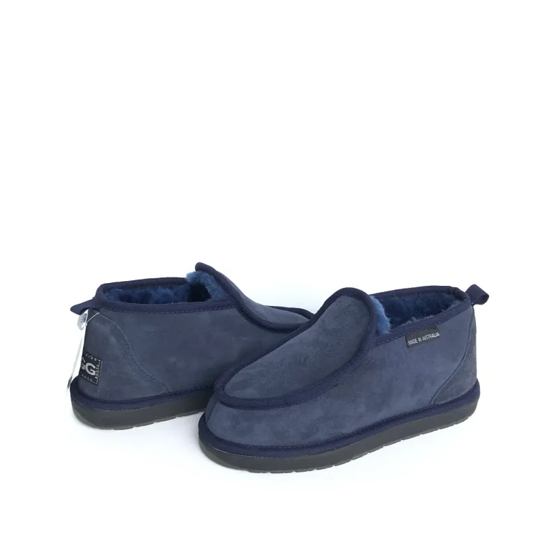 CLEARANCE MINI ALPINE SLIPPERS NAVY BLUE - AU WOMEN'S 7 | MEN'S 6 sold by Australian Ugg Boots