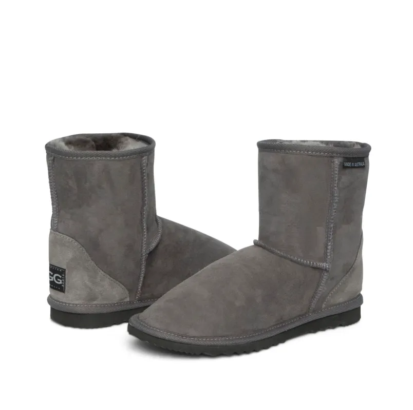 CLEARANCE CLASSIC SHORT BOOTS GREY - MEN'S AU12/US13 sold by Australian Ugg Boots