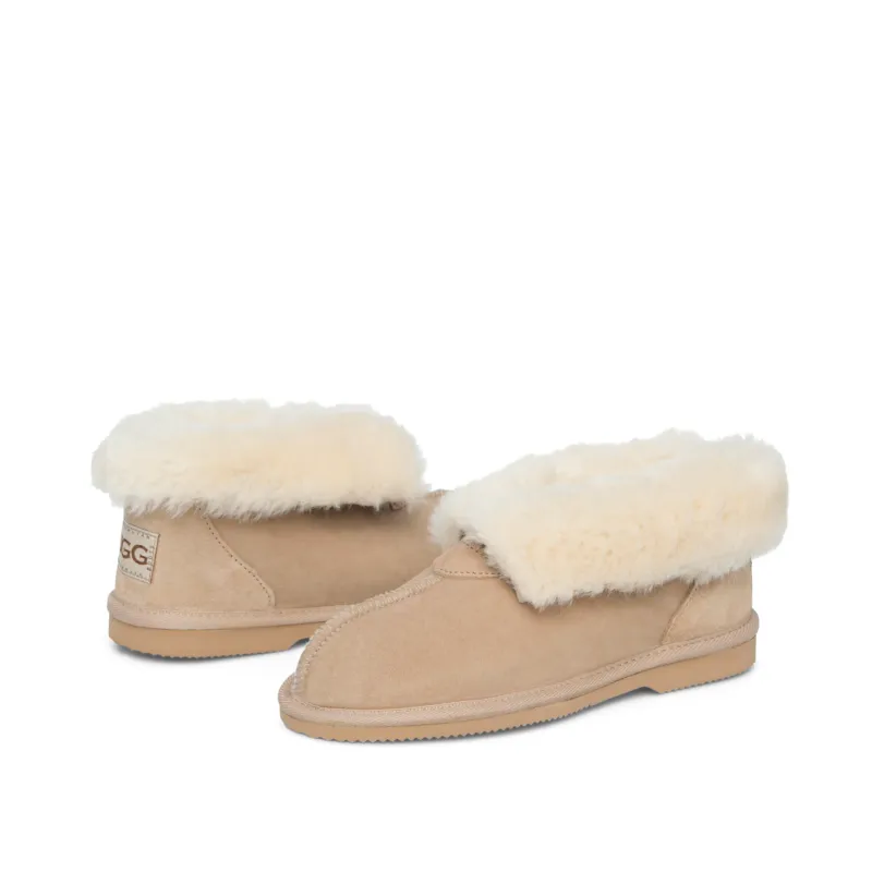 CLEARANCE SLIPPERS SAND - AU WOMEN'S 8 | MEN'S 7 sold by Australian Ugg Boots