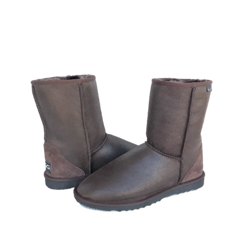 CLEARANCE AVIATOR BOOTS Bomber Chocolate - AU Men's 10 | AU Women's 11 sold by Australian Ugg Boots