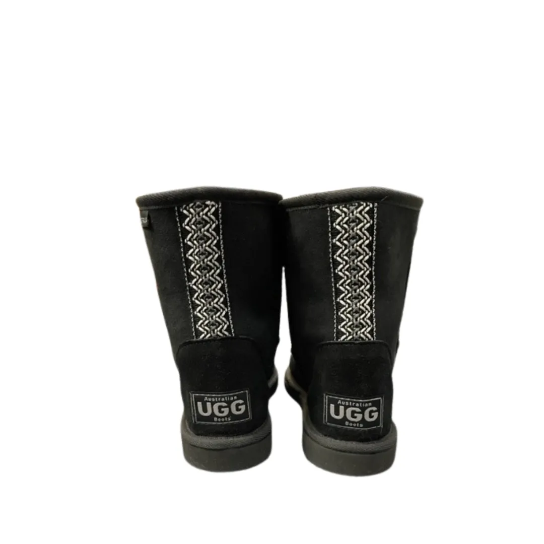 CLEARANCE MEN'S TRIBAL SHORT BOOTS BLACK Women's AU10 | Men's AU9 sold by Australian Ugg Boots product image thumbnail 2