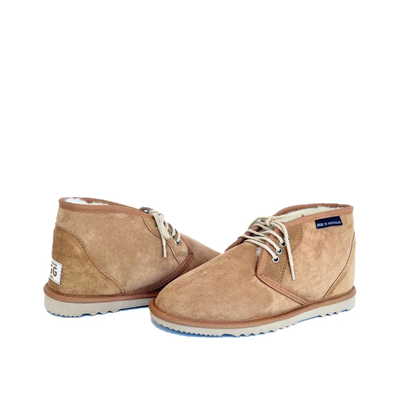 CLEARANCE DESERT BOOTS CHESTNUT - WOMEN'S AU7 | MEN'S AU6 sold by Australian Ugg Boots