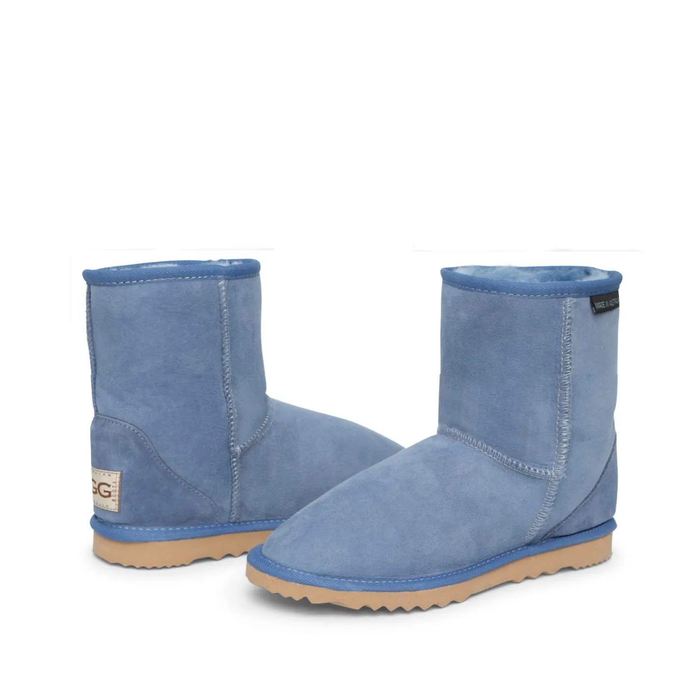 CLEARANCE CLASSIC SHORT BOOTS DENIM BLUE - Women's AU7/Men's AU6 sold by Australian Ugg Boots