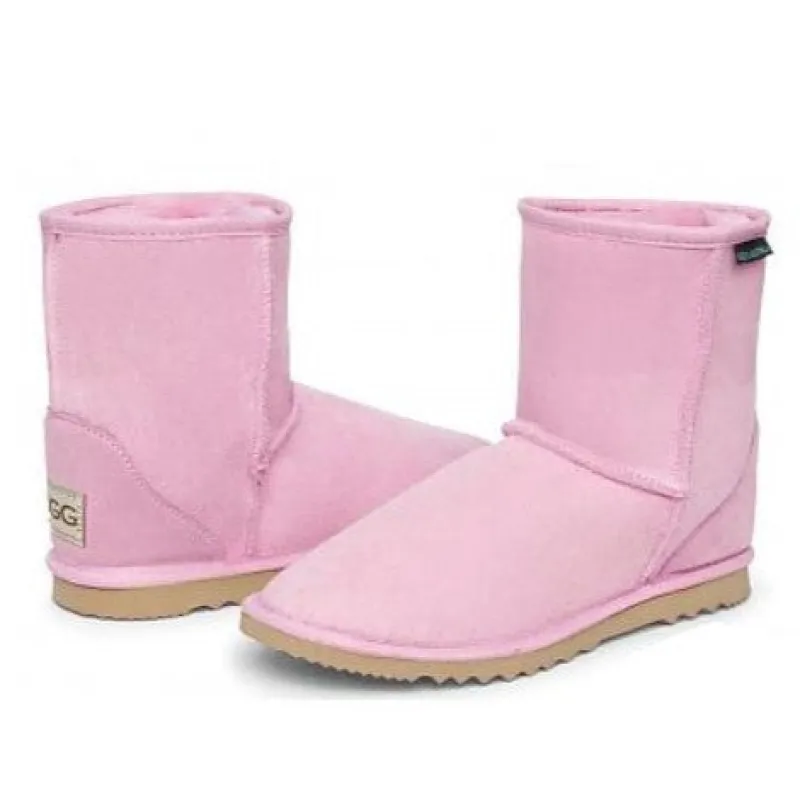 CLEARANCE CLASSIC SHORT BOOTS PINK - Women's AU8/Men's AU7 sold by Australian Ugg Boots