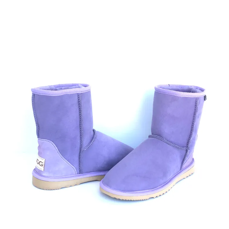 CLEARANCE CLASSIC SHORT BOOTS LILAC - Women's AU8/Men's AU7 sold by Australian Ugg Boots