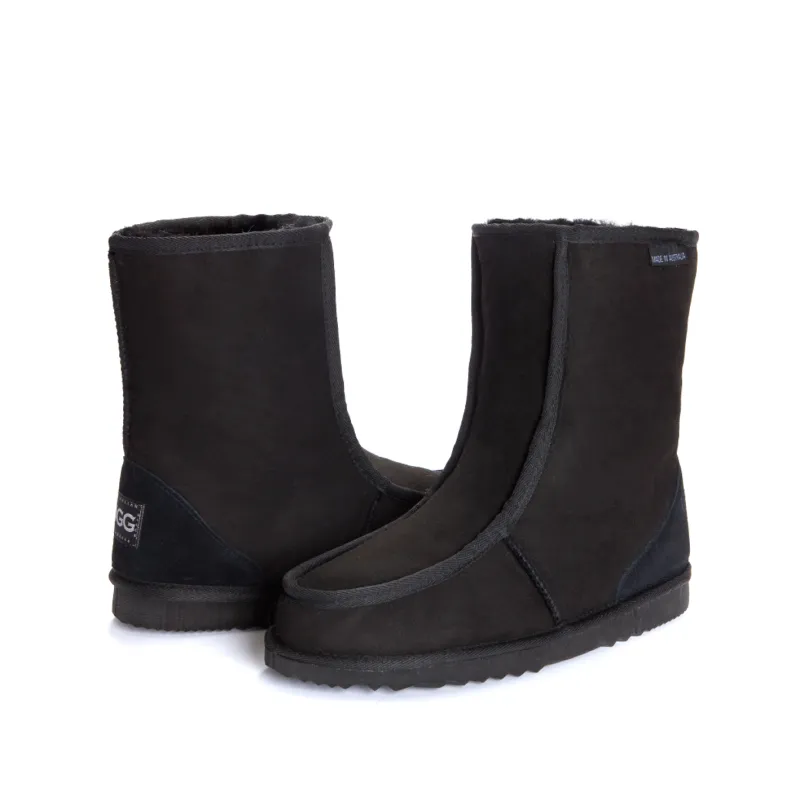 CLEARANCE ALPINE BOOTS BLACK - AU WOMEN'S 10 | MEN'S 9 made by Australian Ugg Boots