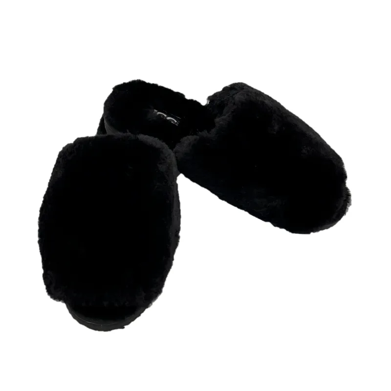 CLEARANCE WOMEN'S SLIDES BLACK - AU WOMEN'S 9 made by Australian Ugg Boots