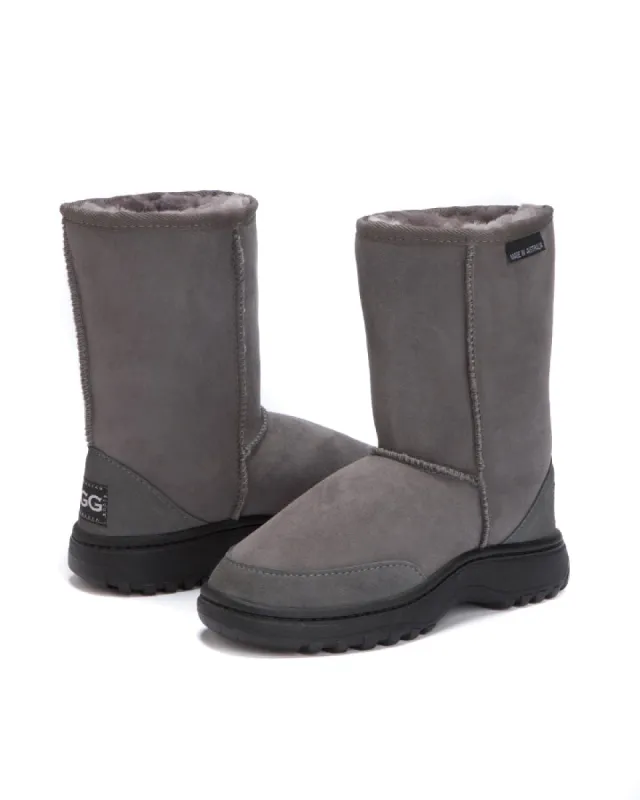 CLEARANCE OUTDOOR SHORT BOOTS GREY - MEN'S AU12/US13 sold by Australian Ugg Boots