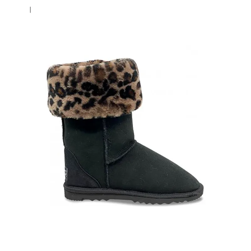 WOMEN'S LEOPARD CUFF BOOTS sold by Australian Ugg Boots