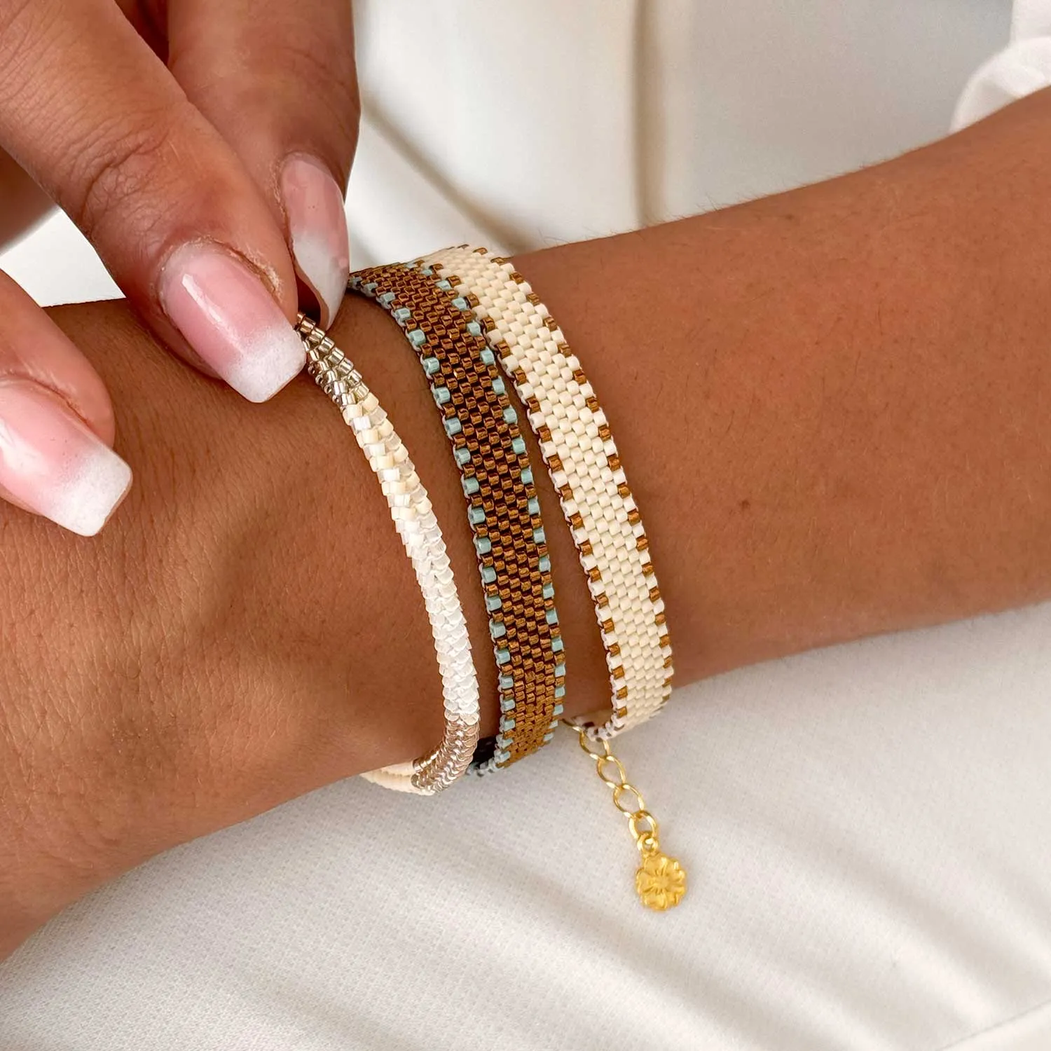 Amani Beaded Rope Bracelet sold by Azuni London product image thumbnail 3