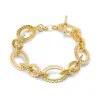 Chunky Link T-bar Bracelet sold by Azuni London