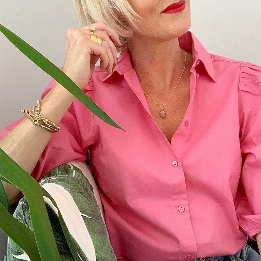 Lone Star Peach Moonstone Statement Necklace sold by Azuni London product image thumbnail 4