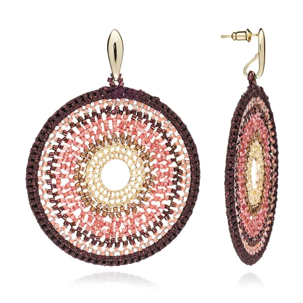 Nova Crochet Mandala Earrings sold by Azuni London product image thumbnail 3