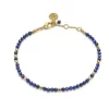 Milos Gemstone and Gold Bead Bracelet sold by Azuni London