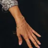 Gold Vermeil Multi-Talon Claw Bracelet sold by Azuni London
