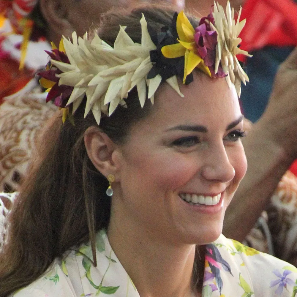 Classic Athena Drop Earrings: Labradorite sold by Azuni London product image thumbnail 4