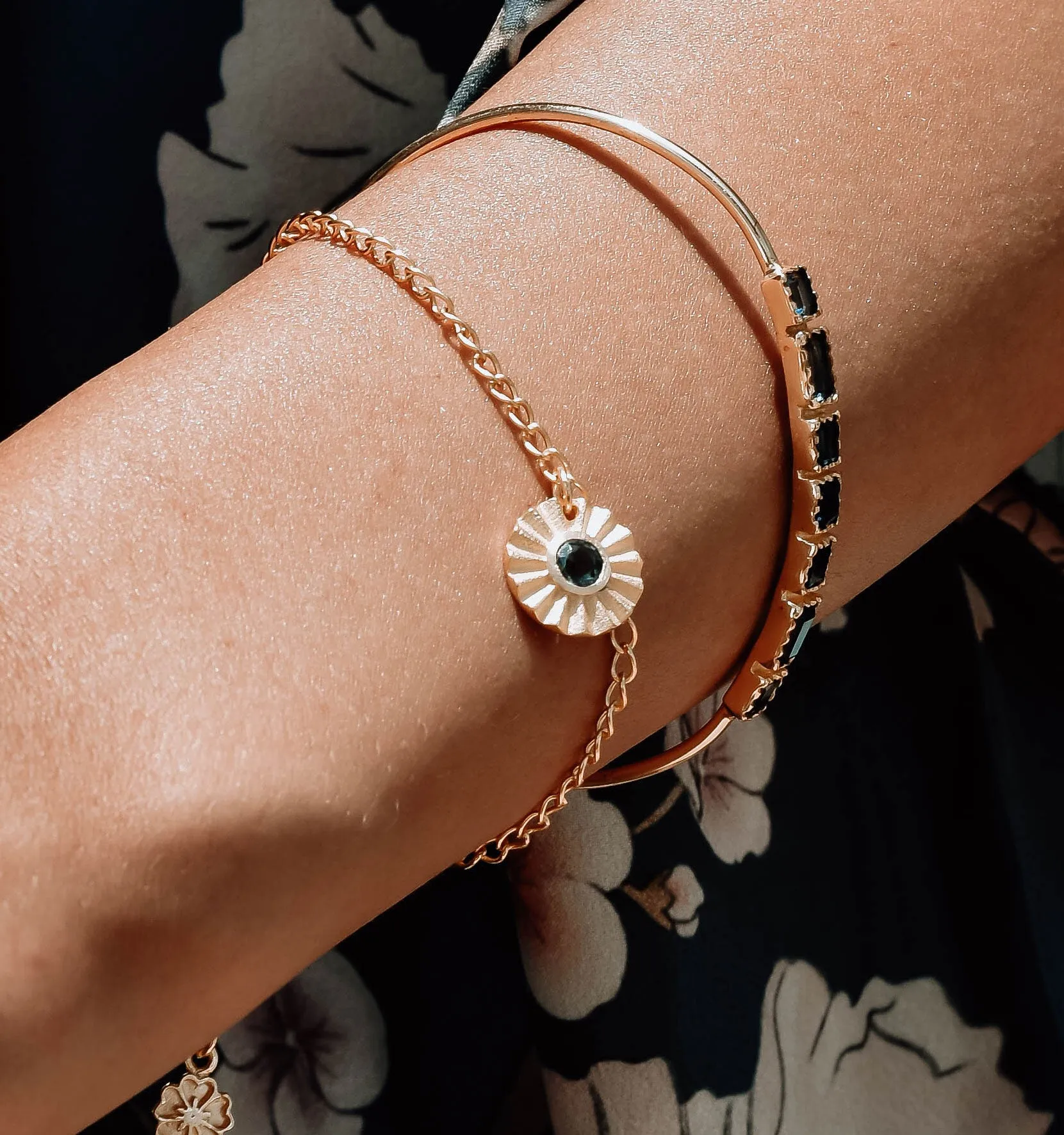 Astral Crucis Gold Bracelet Iolite sold by Azuni London product image thumbnail 2