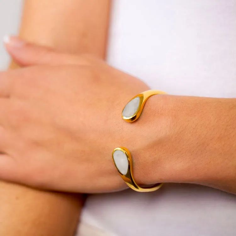 Athena Classic Bangle Silver Turquoise sold by Azuni London product image thumbnail 2