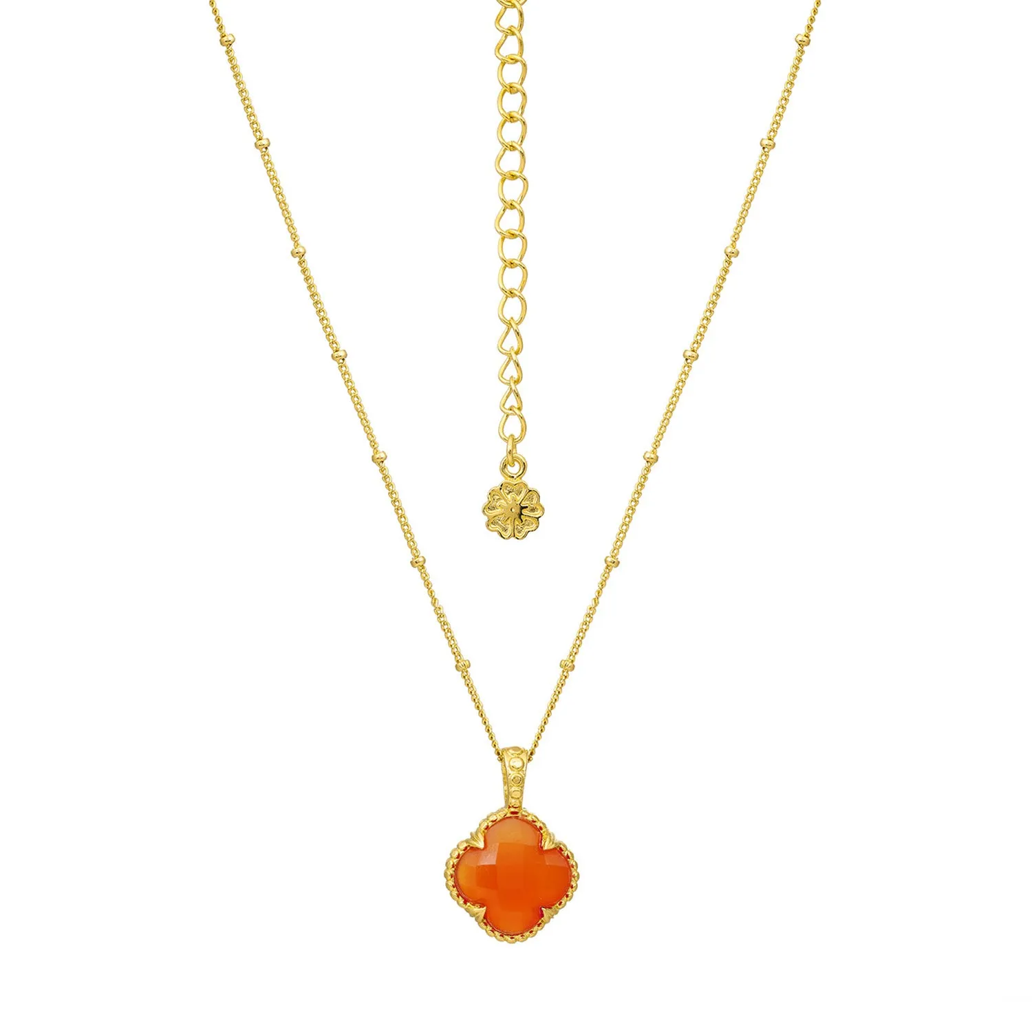 Tyche Gemstone Necklace Carnelian sold by Azuni London