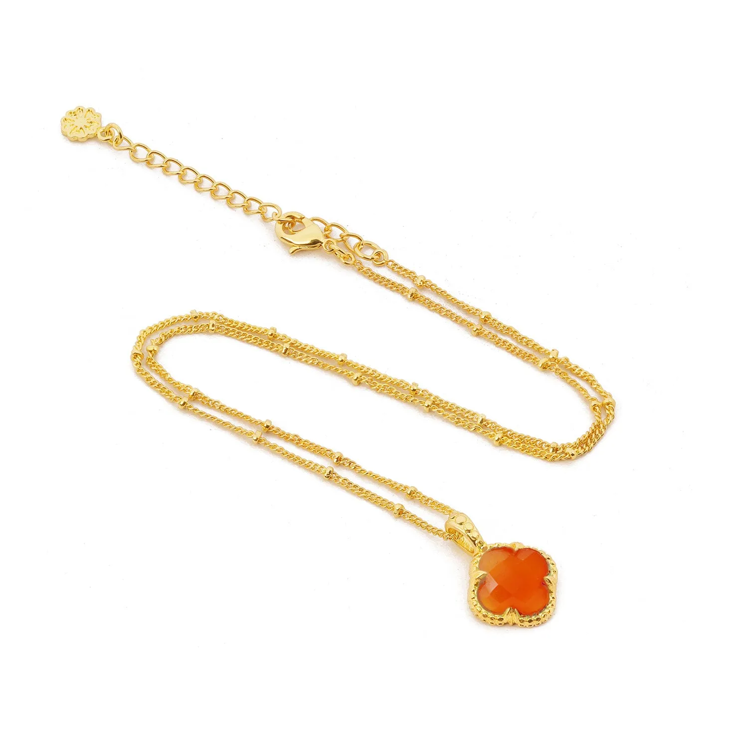 Tyche Gemstone Necklace Carnelian sold by Azuni London product image thumbnail 2