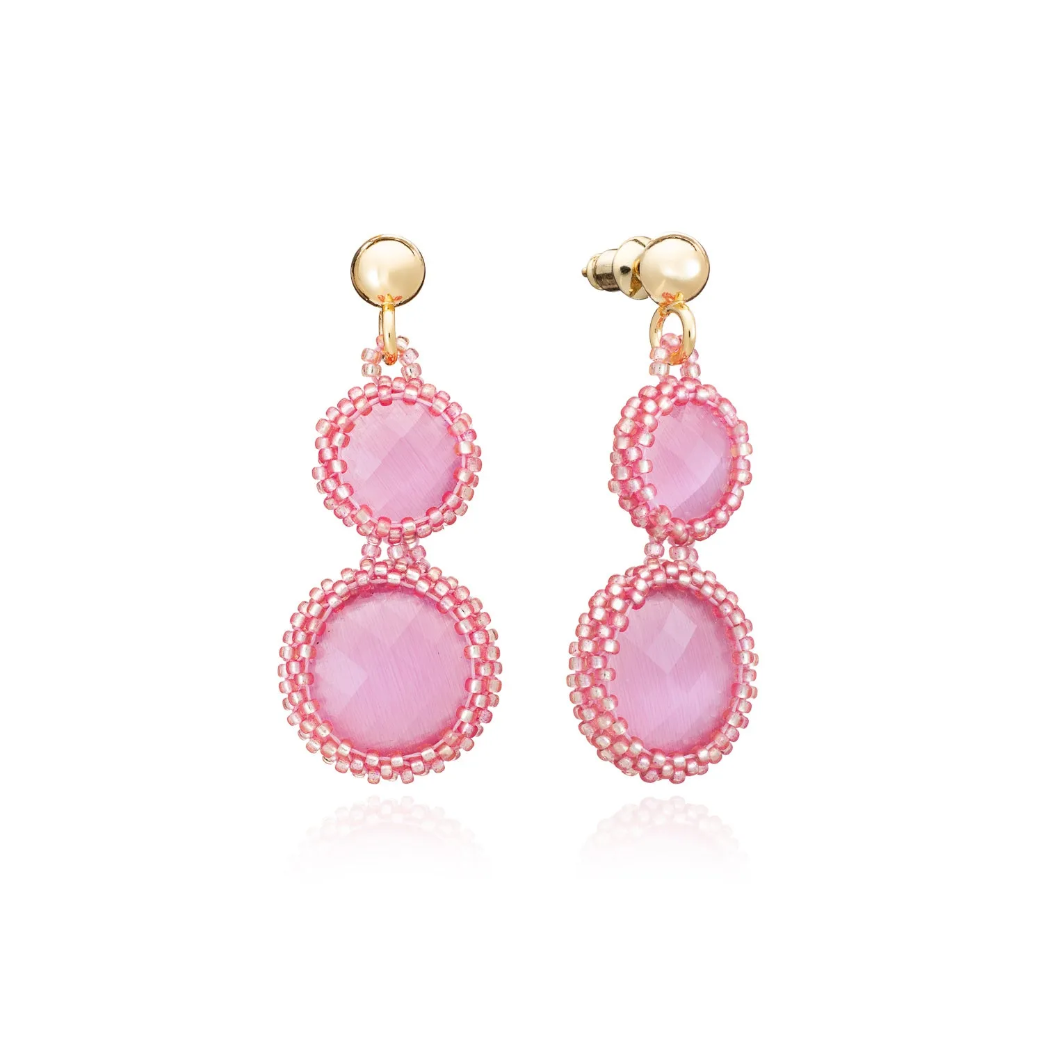 Alexia Cat's Eye Earrings sold by Azuni London product image thumbnail 3