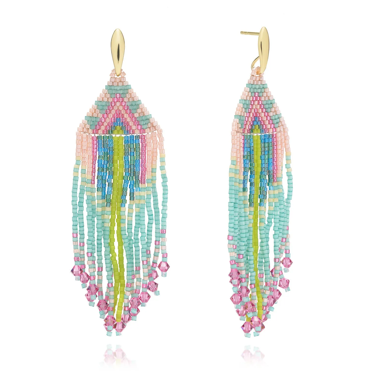 Cascada Fringe Earrings sold by Azuni London
