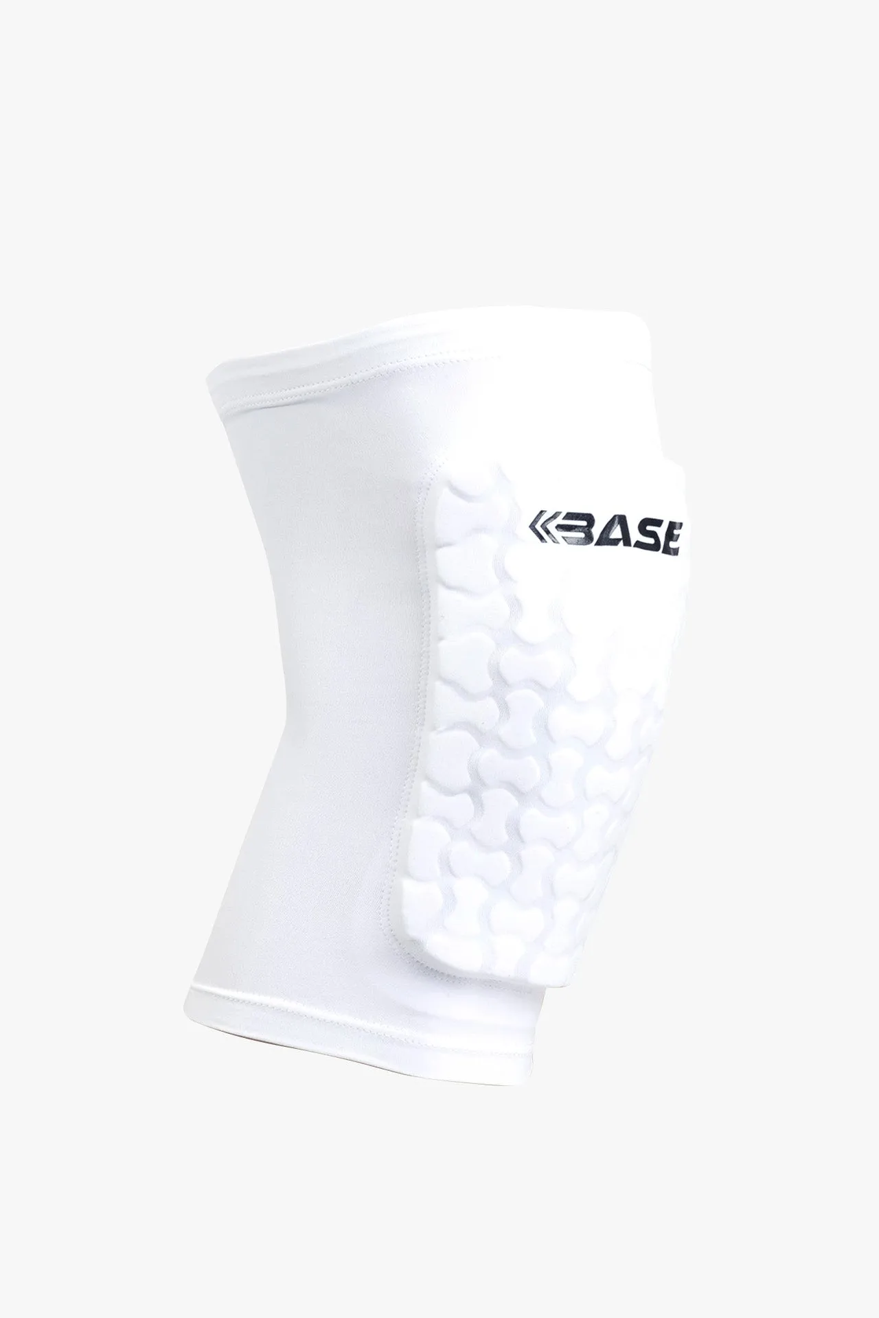 Court Padded Knee Guard (PAIR) - White sold by BASE Compression product image thumbnail 3