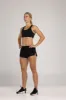 BASE Women's Cross-Back Sports Bra - Black sold by BASE Compression