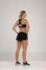 BASE Women's Cross-Back Sports Bra - Black sold by BASE Compression