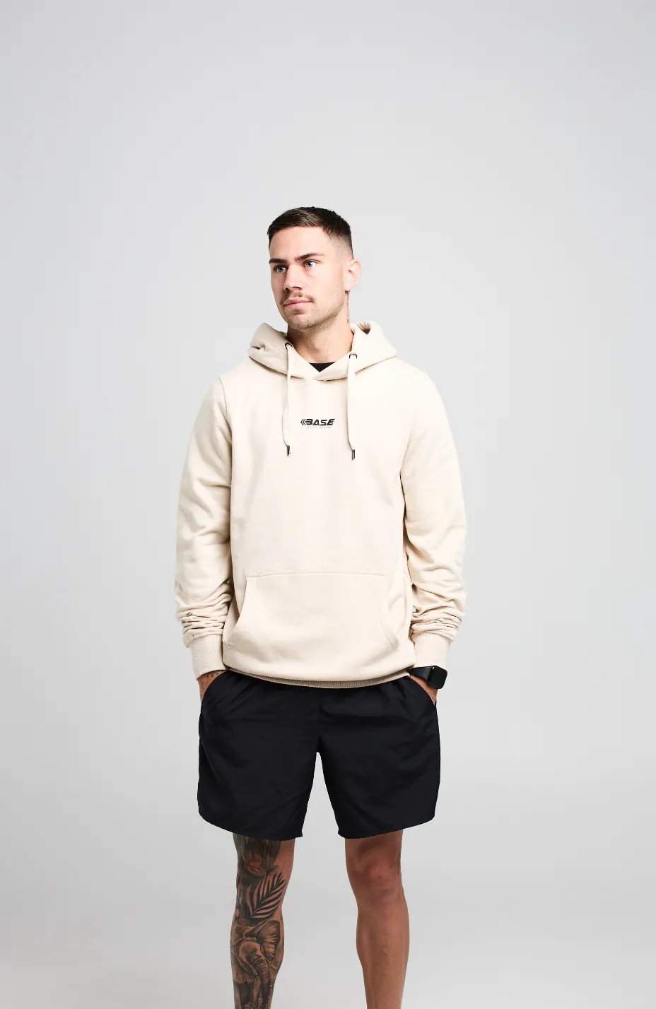 BASE Organic Hoodie - Sand sold by BASE Compression product image thumbnail 2