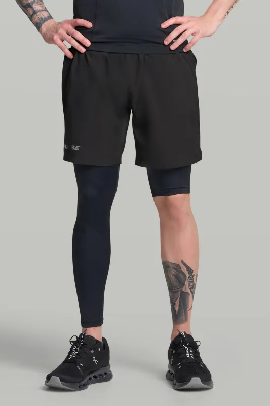 BASE Men's Adapted Compression Tights (Left leg short) sold by BASE Compression
