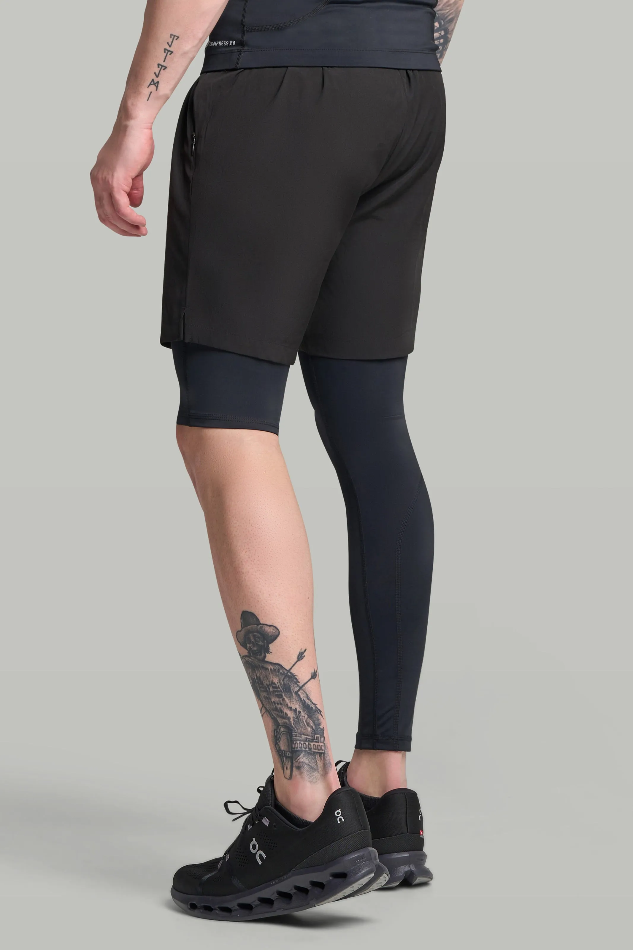 BASE Men's Adapted Compression Tights (Left leg short) sold by BASE Compression product image thumbnail 4