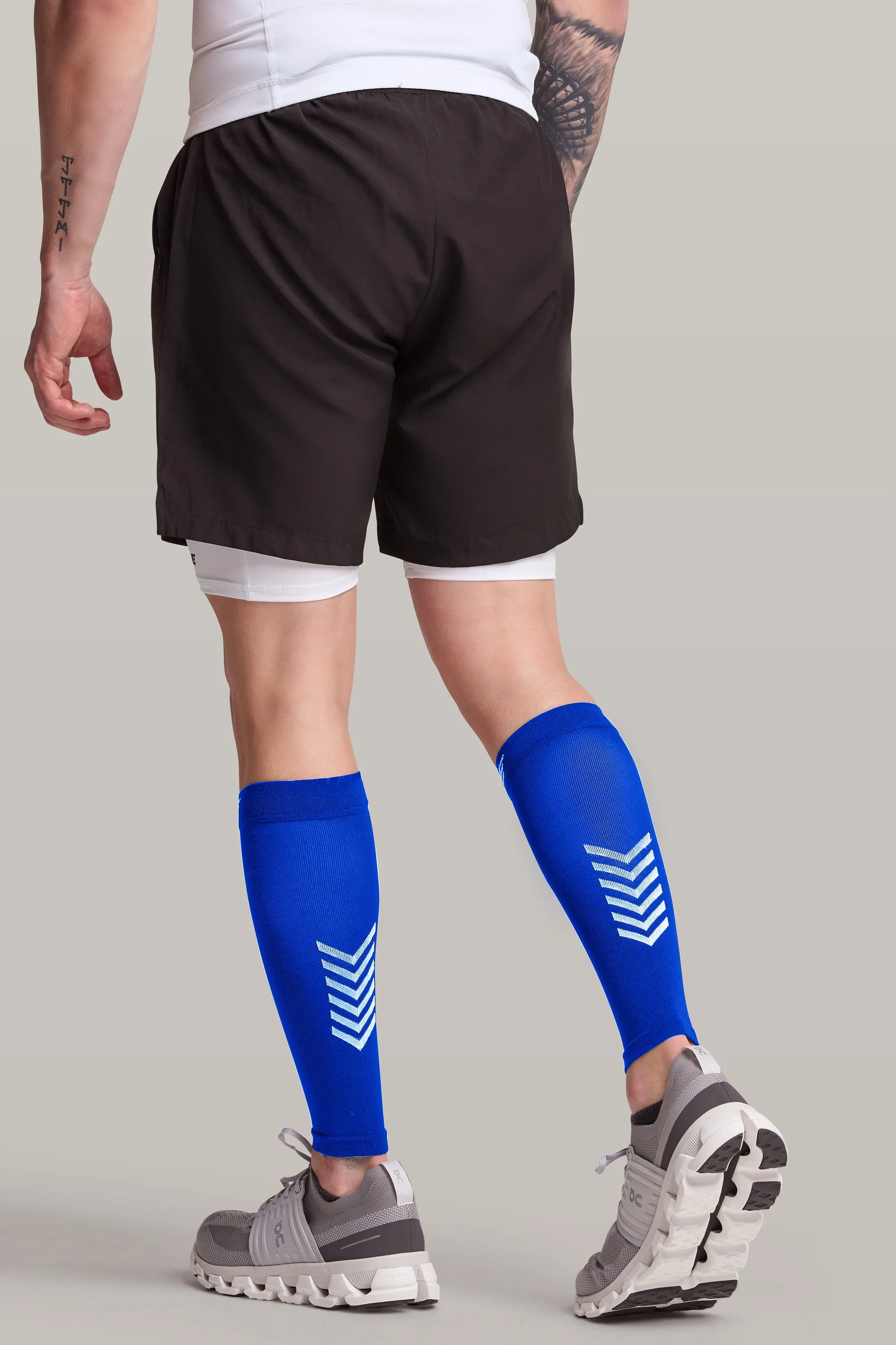 BASE Compression Calf Sleeve (Pair) - Royal sold by BASE Compression product image thumbnail 2