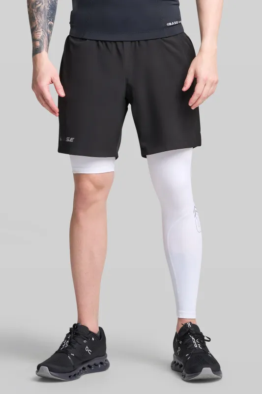 BASE Men's Adapted Compression Tights (Right leg short) sold by BASE Compression