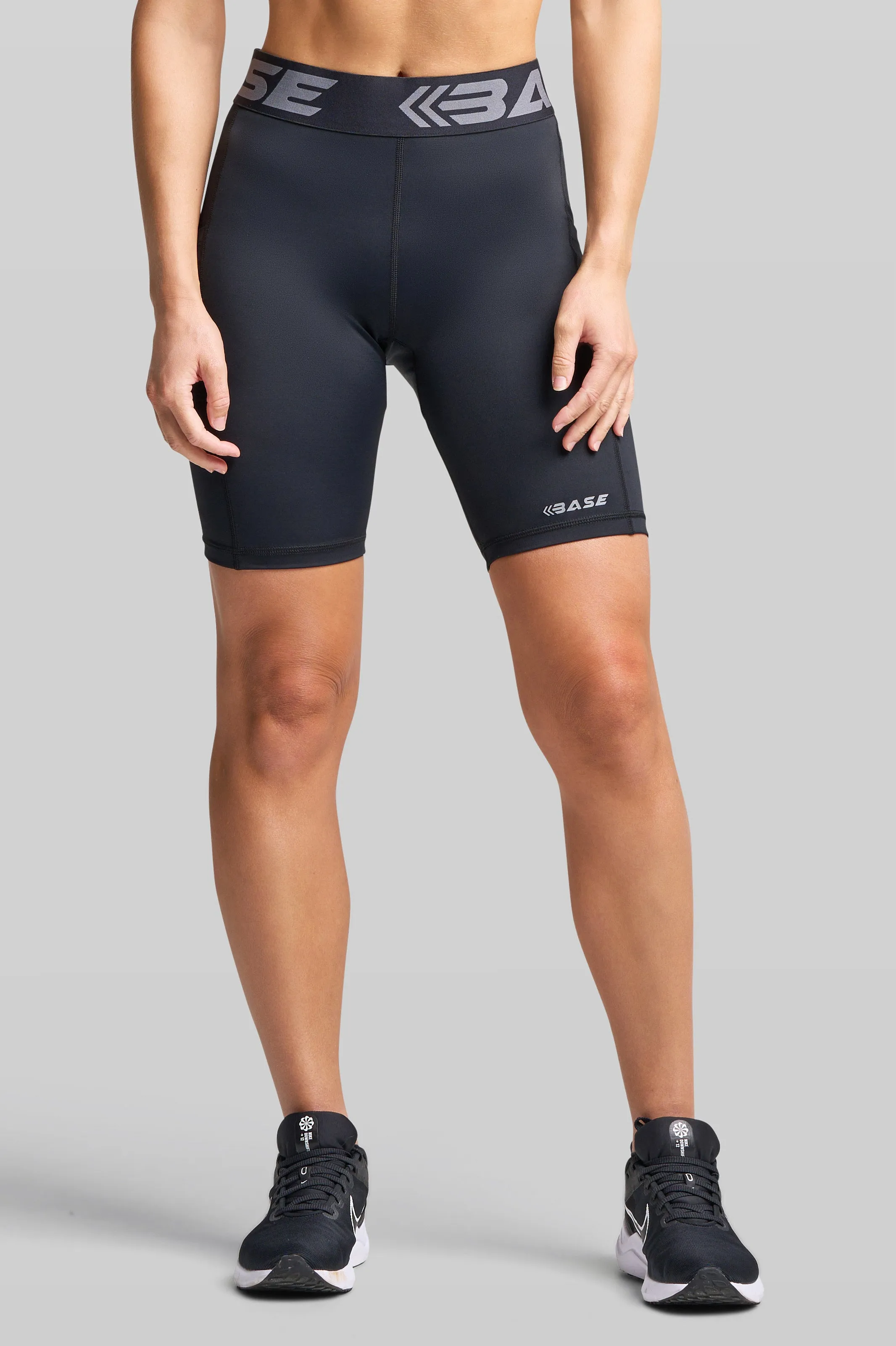 BASE Women's Elite Compression Shorts - Black sold by BASE Compression