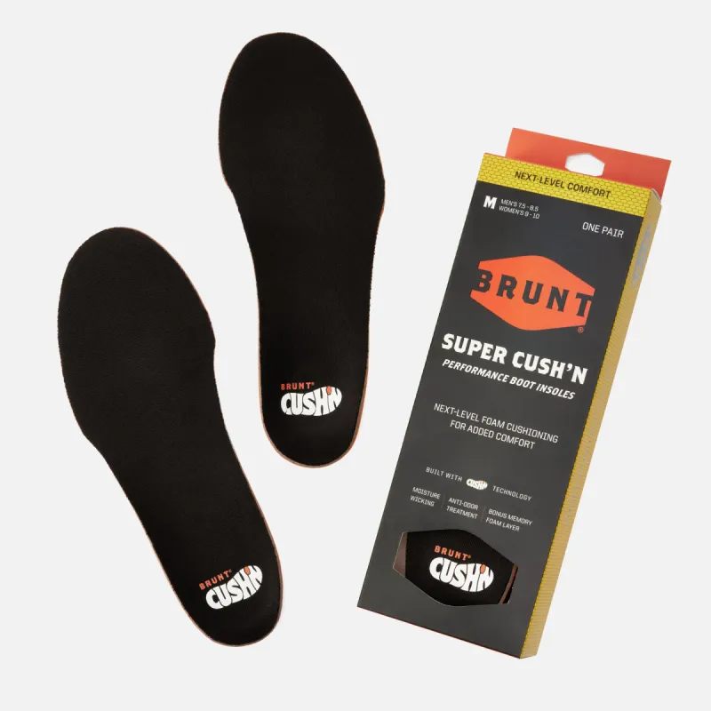 BRUNT Super CUSH’N® Insole sold by BRUNT Workwear