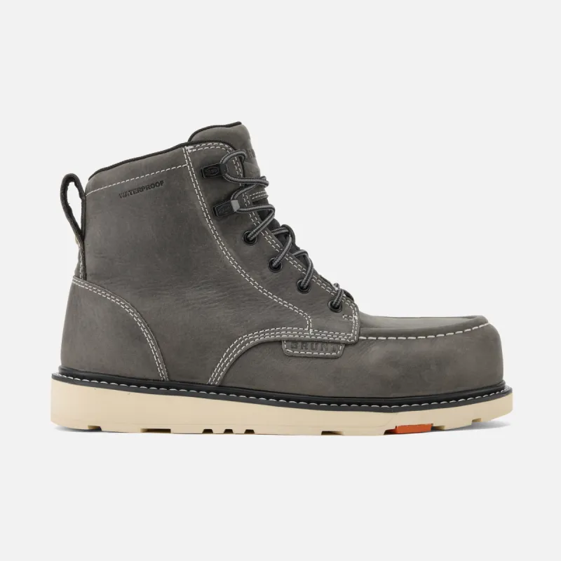 The Grey Marin Waterproof (Comp Toe) sold by BRUNT Workwear